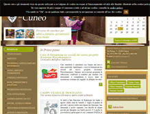 Tablet Screenshot of new.diocesicuneo.it